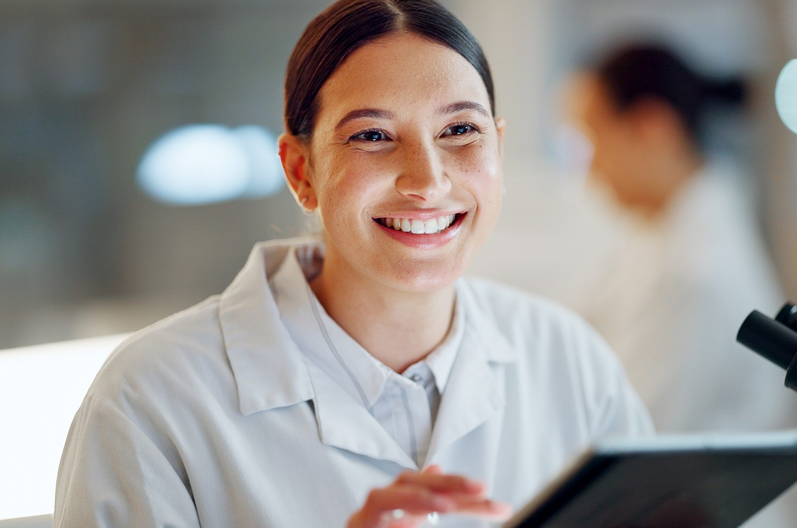 Scientist smile logbook