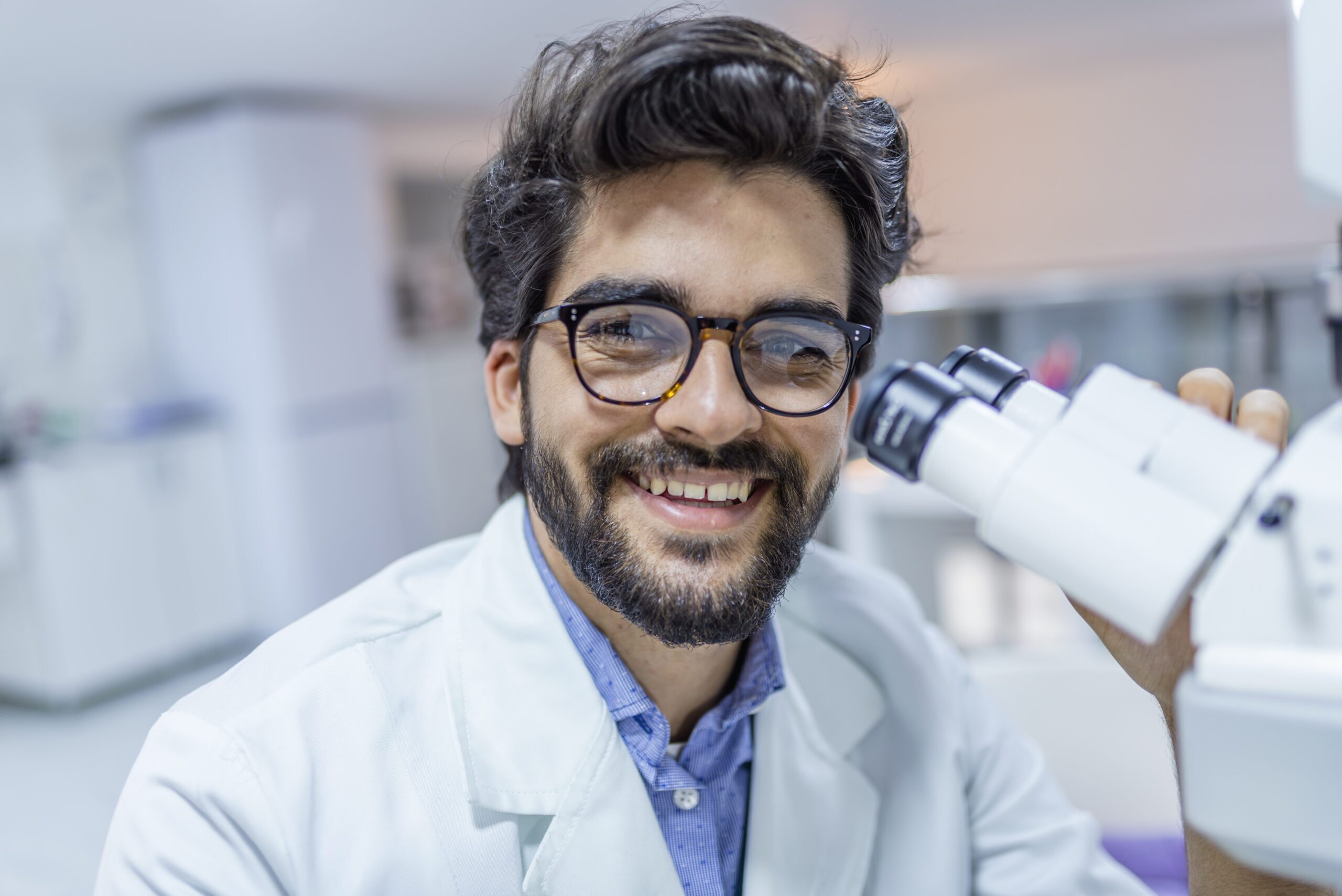 Male Scientist Working At Workplace provantis