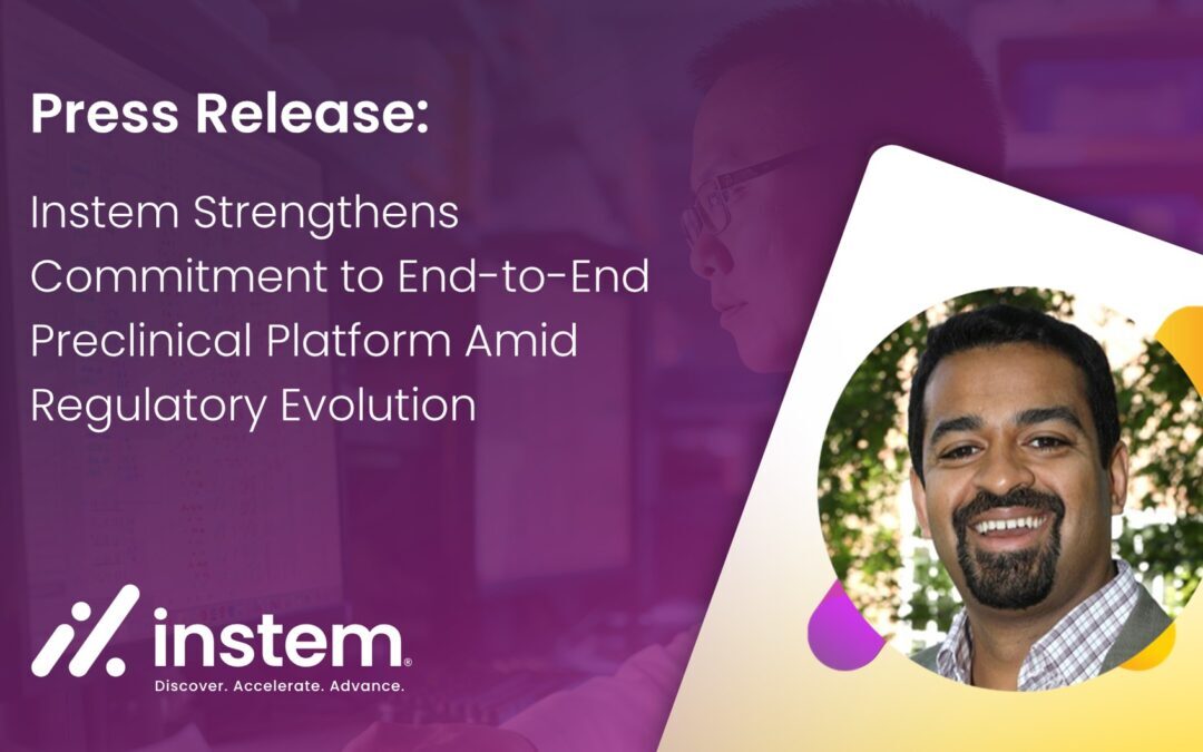Instem Strengthens Commitment to End-to-End Preclinical Platform Amid Regulatory Evolution